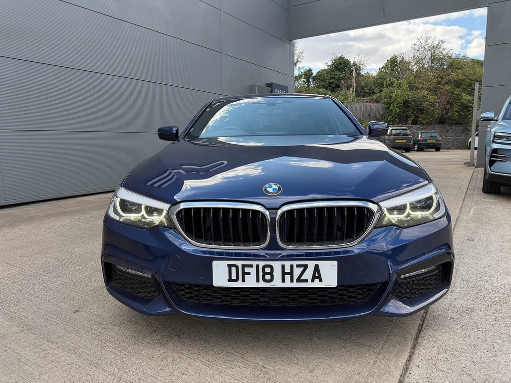 BMW 5 Series 540I M Sport Blue #2