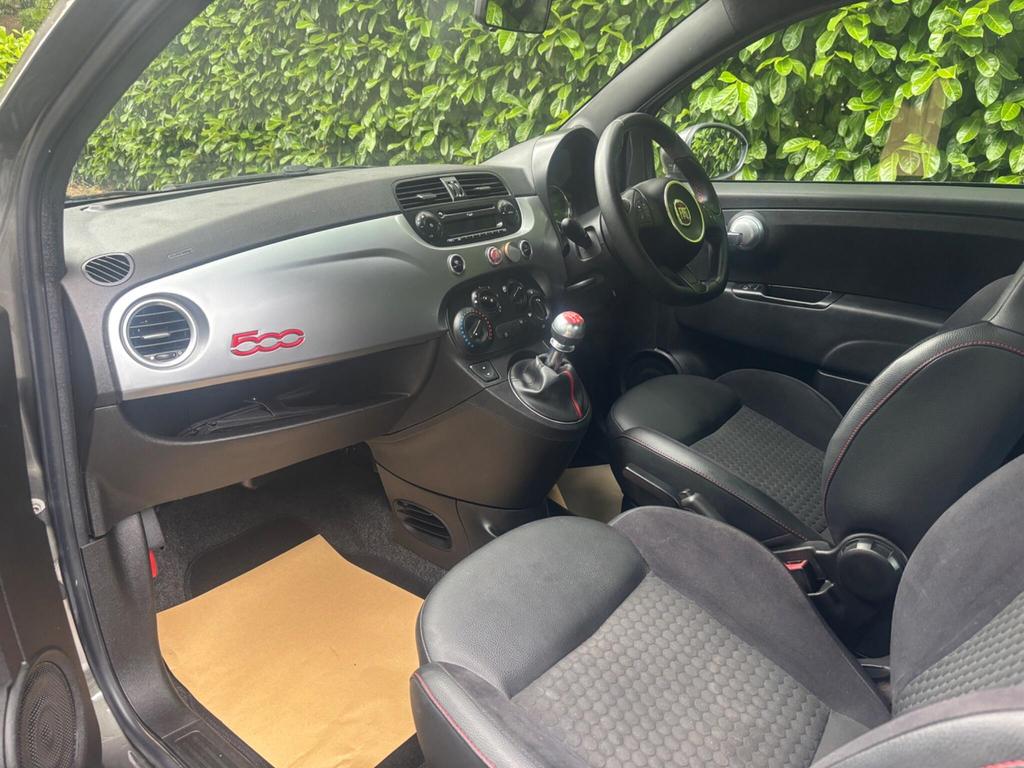 Fiat 500 Hatchback 1.2 Lounge Euro 4 201363 Blue #29