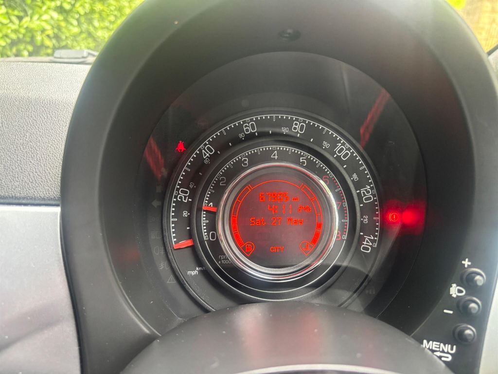 Fiat 500 Hatchback 1.2 Lounge Euro 4 201363 Blue #22