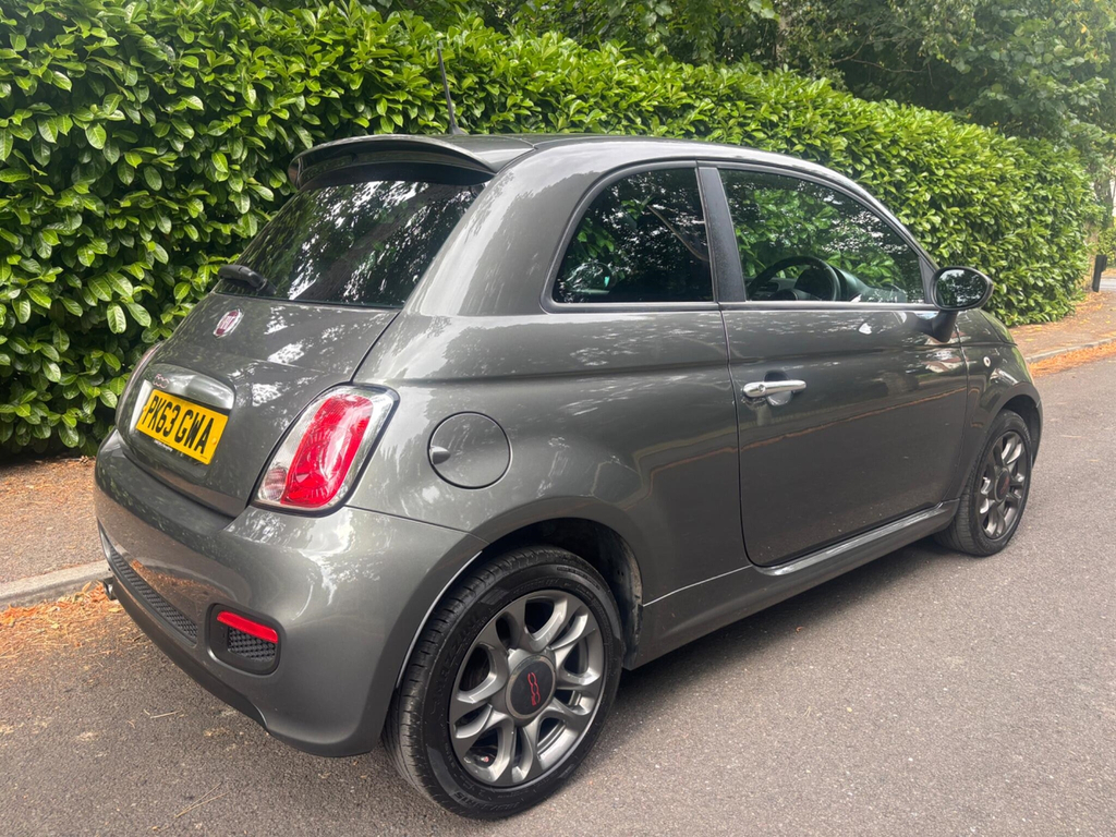 Fiat 500 Hatchback 1.2 Lounge Euro 4 201363 Blue #8