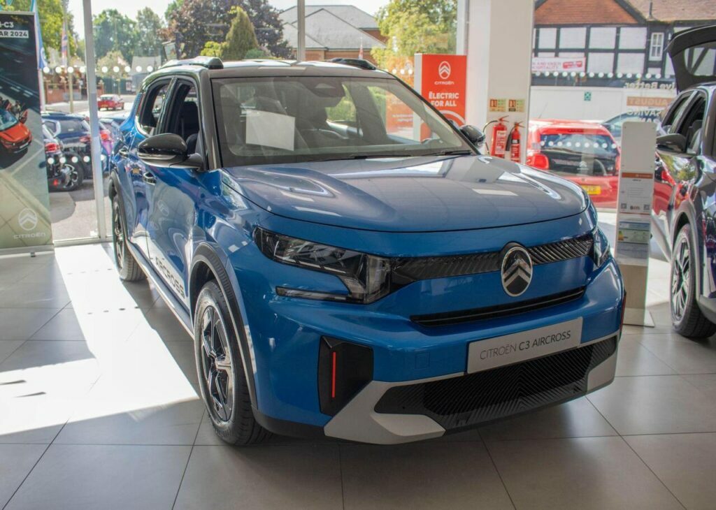 Citroen C3 Aircross Suv Blue #4