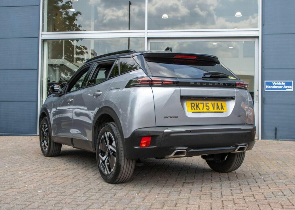 Peugeot 2008 1.2 Puretech Gt Eat Euro 6 S S RK75VAA Grey #3