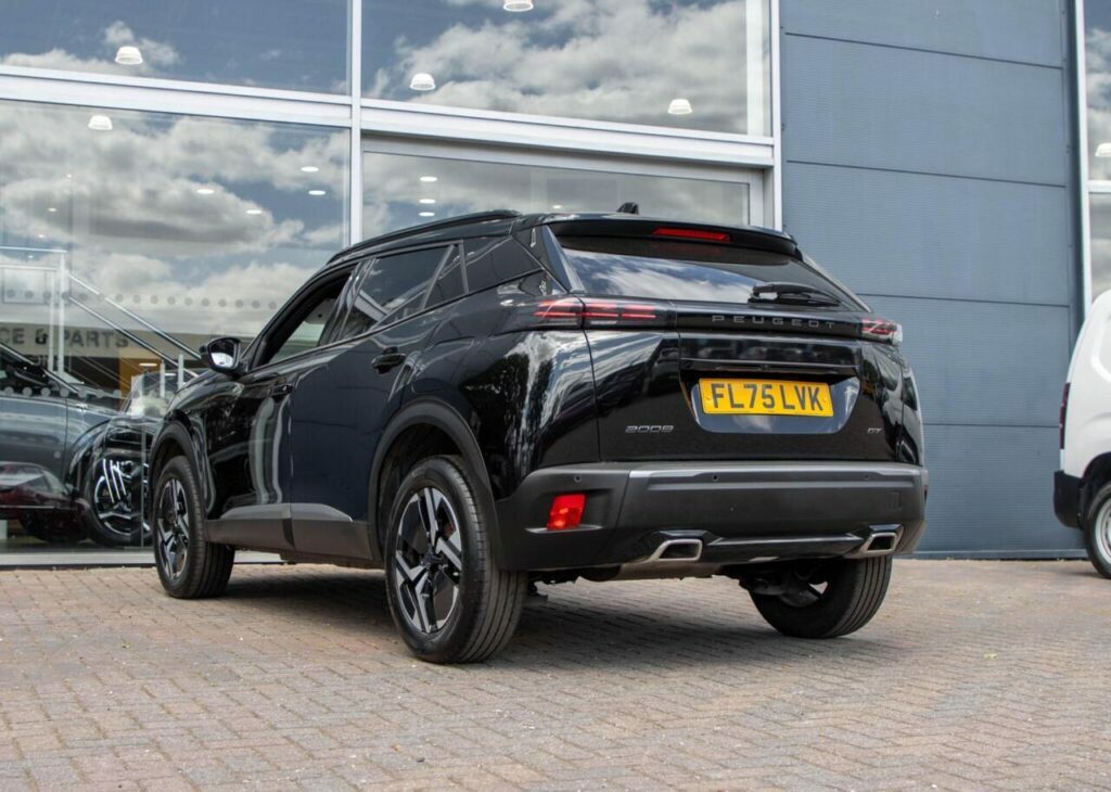Peugeot 2008 1.2 Puretech Gt Eat Euro 6 S S FL75LVK Black #3