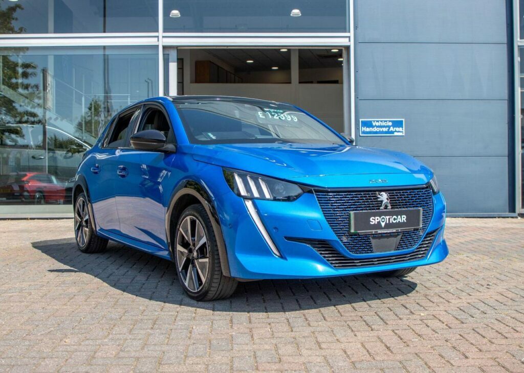 Peugeot e-208 50Kwh Gt Premium 7Kw Charger Blue #5