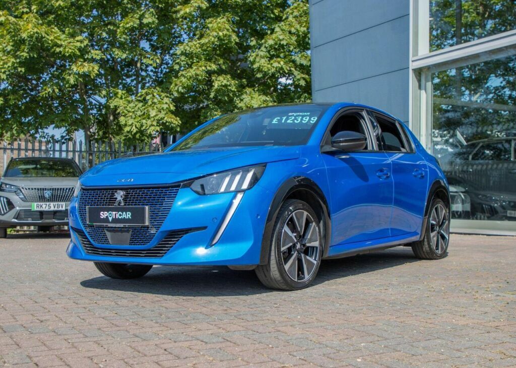 Peugeot e-208 50Kwh Gt Premium 7Kw Charger Blue #2