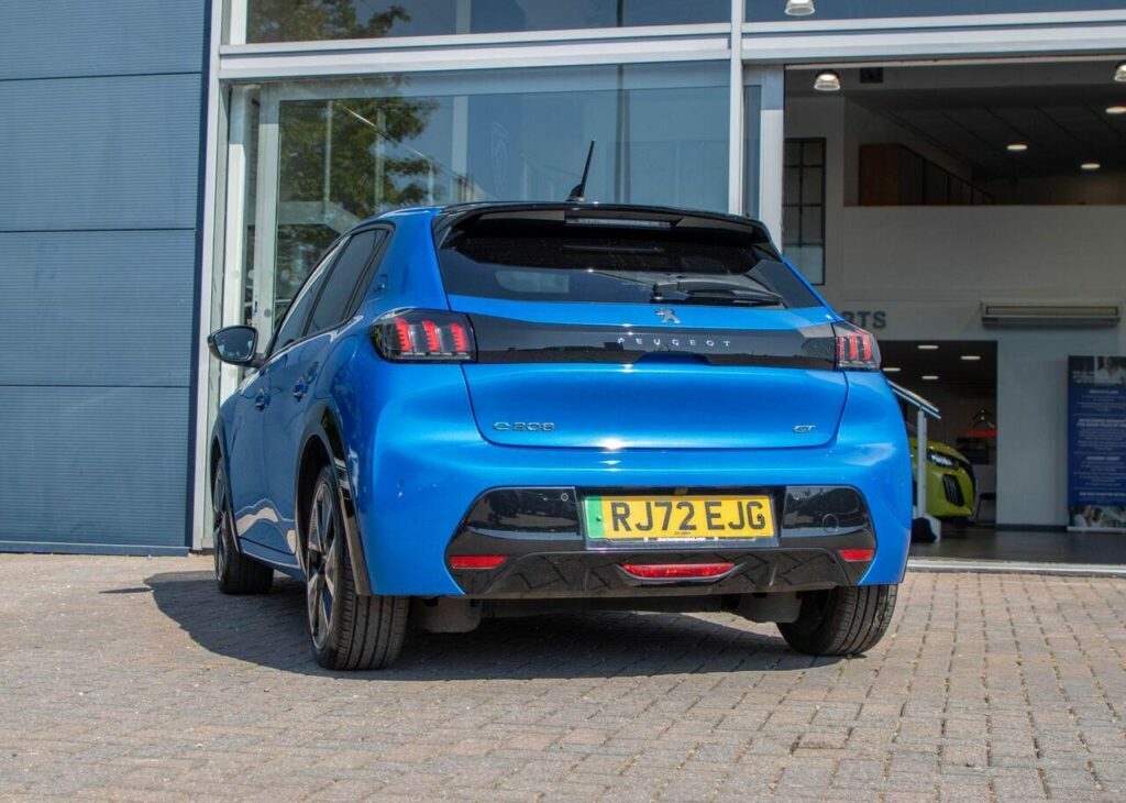 Peugeot e-208 50Kwh Gt Premium 7Kw Charger Blue #4