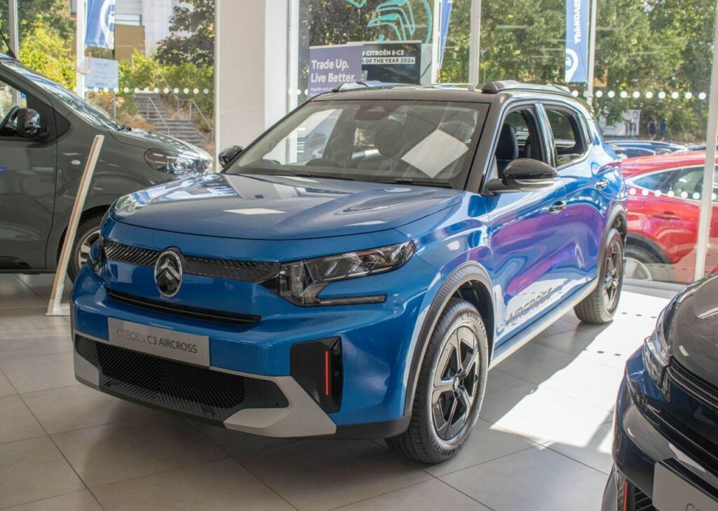 Citroen C3 Aircross Suv Blue #2
