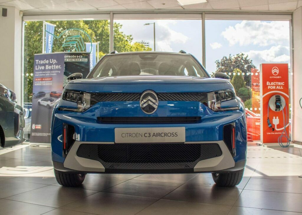 Citroen C3 Aircross Suv Blue #3