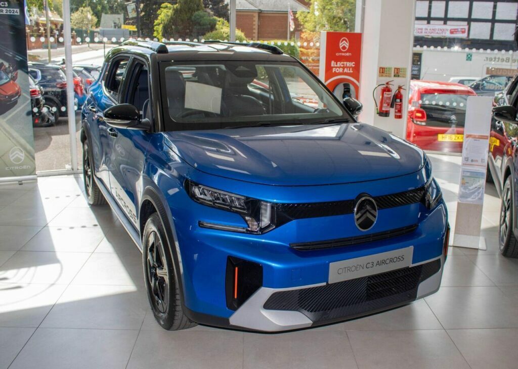 Citroen C3 Aircross Suv Blue