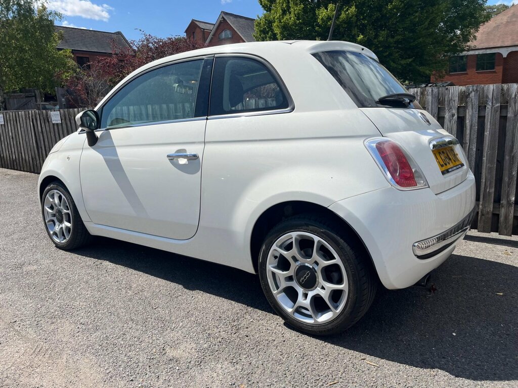 Fiat 500 0.9 Twinair Lounge Euro 6 Ss White #3