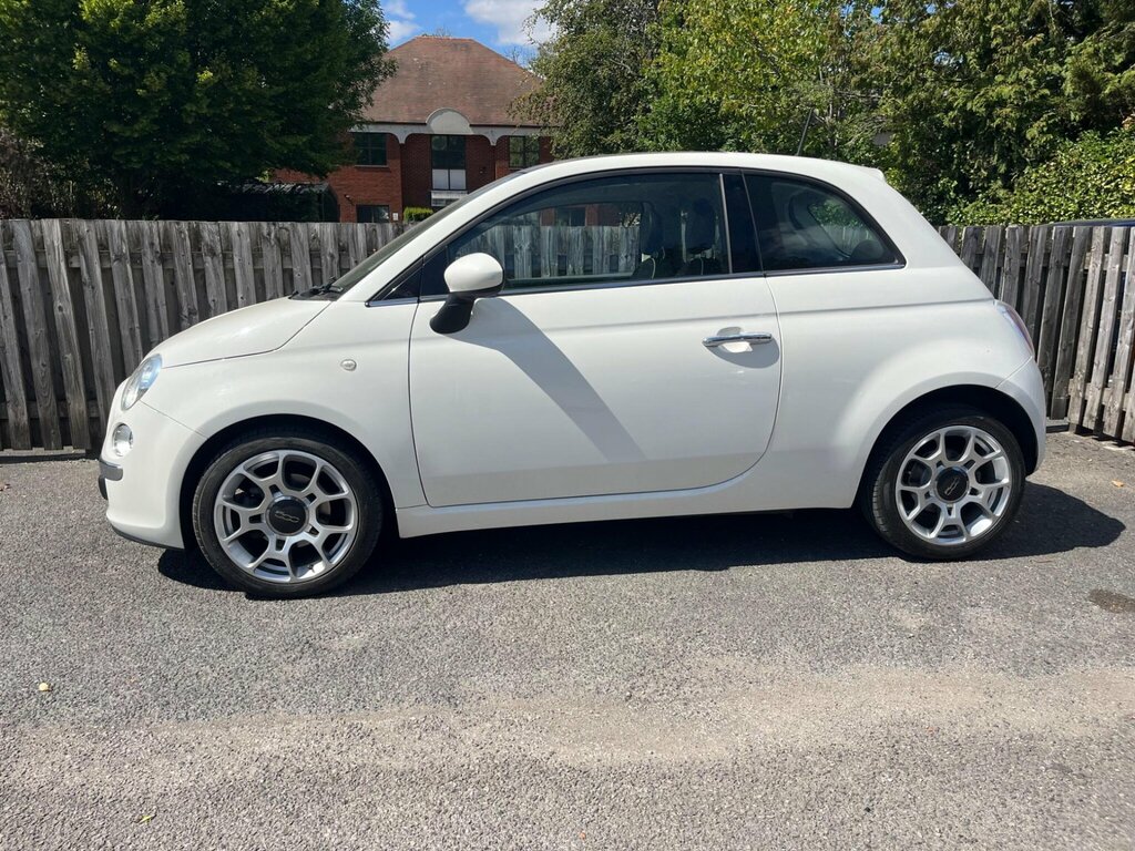 Fiat 500 0.9 Twinair Lounge Euro 6 Ss White #2