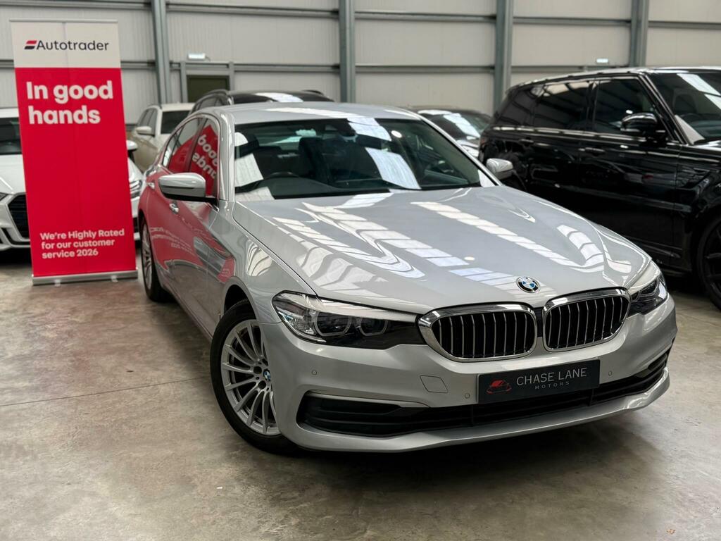 BMW 5 Series 2.0 520D Ed Se Euro 6 Ss BP17YVY Silver
