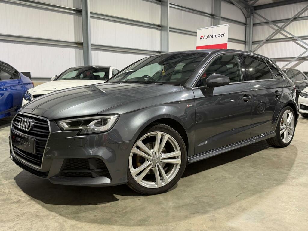 Audi A3 1.4 Tfsi Cod S Line Sportback Euro 6 Ss GK66PNF Grey #3
