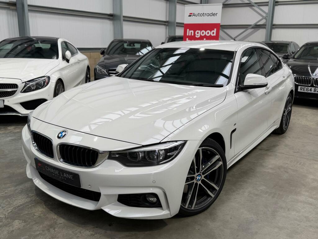 BMW 4 Series Gran Coupe 2018 2.0 420I M Sport Coupe Euro 6 Silver #13