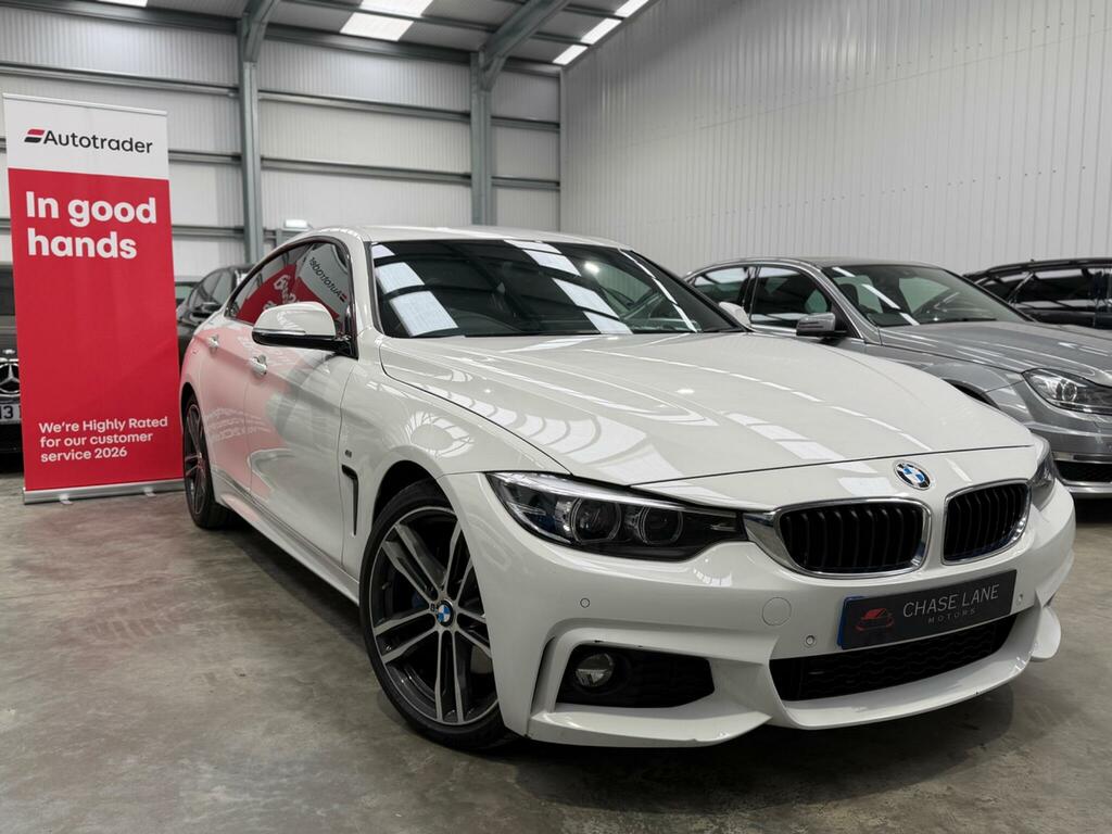 BMW 4 Series Gran Coupe 2.0 420I Gpf M Sport Euro 6 Ss White #6