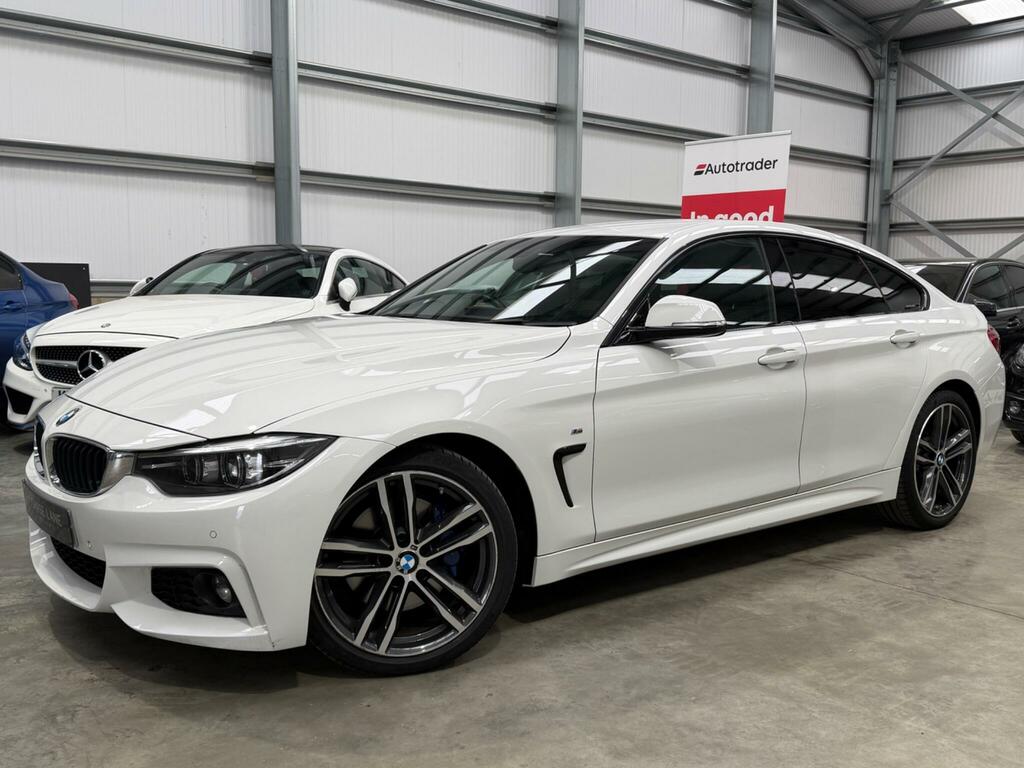 BMW 4 Series Gran Coupe 2.0 420I Gpf M Sport Euro 6 Ss White #4
