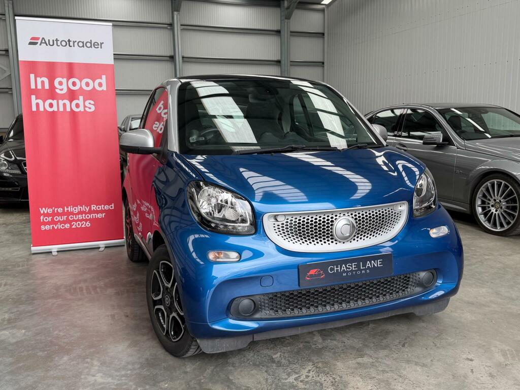 Smart Fortwo 1.0 Prime Premium Twinamic Euro 6 Ss Blue #5