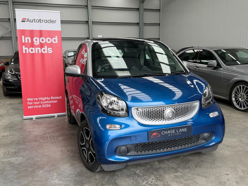 Smart Fortwo 1.0 Prime Premium Twinamic Euro 6 Ss Blue #6