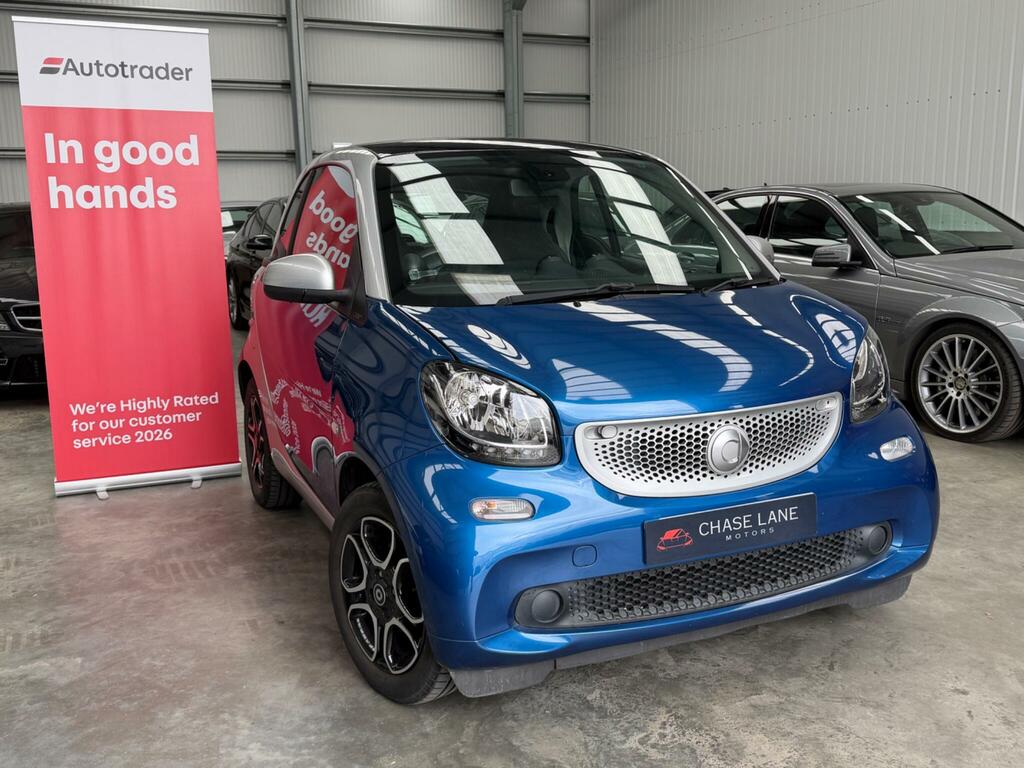 Smart Fortwo 1.0 Prime Premium Twinamic Euro 6 Ss Blue