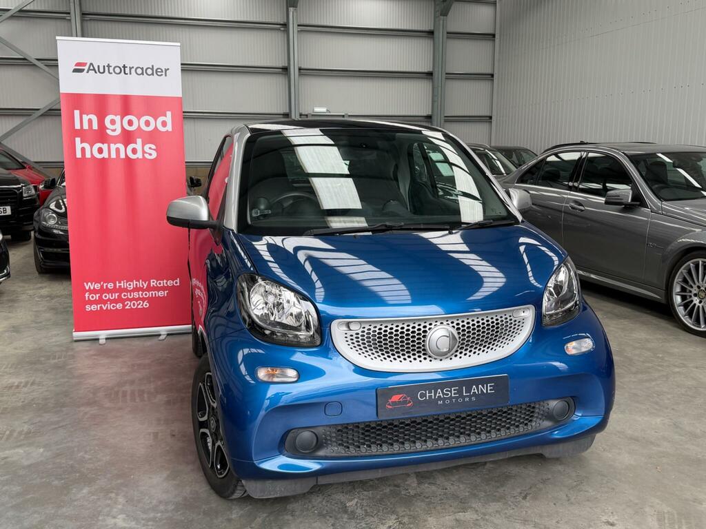 Smart Fortwo 1.0 Prime Premium Twinamic Euro 6 Ss Blue #2