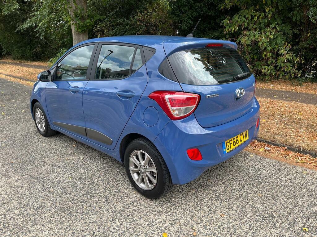 Hyundai I10 1.2 Premium Euro 6 Blue #2