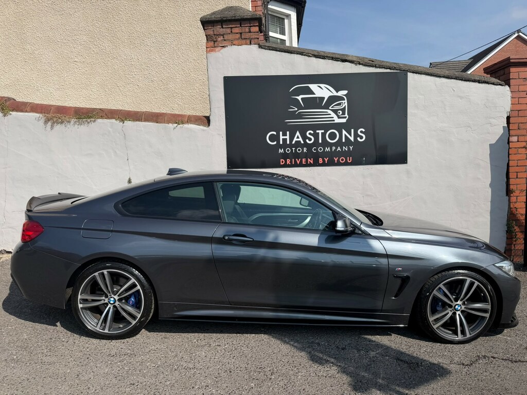 BMW 4 Series Gran Coupe Coupe 2.0 420D M Sport Coupe 201666 NU66JFF Grey #3