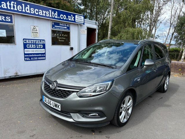 Vauxhall Zafira Tourer 1.4I Turbo Sri Mpv Euro 6 140 P Grey