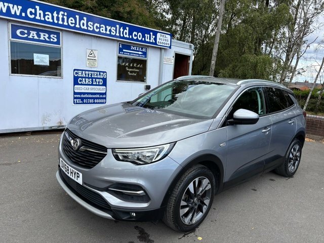 Vauxhall Grandland X 1.5 Turbo D Blueinjection Sport Nav Suv DV68HYP Grey #6
