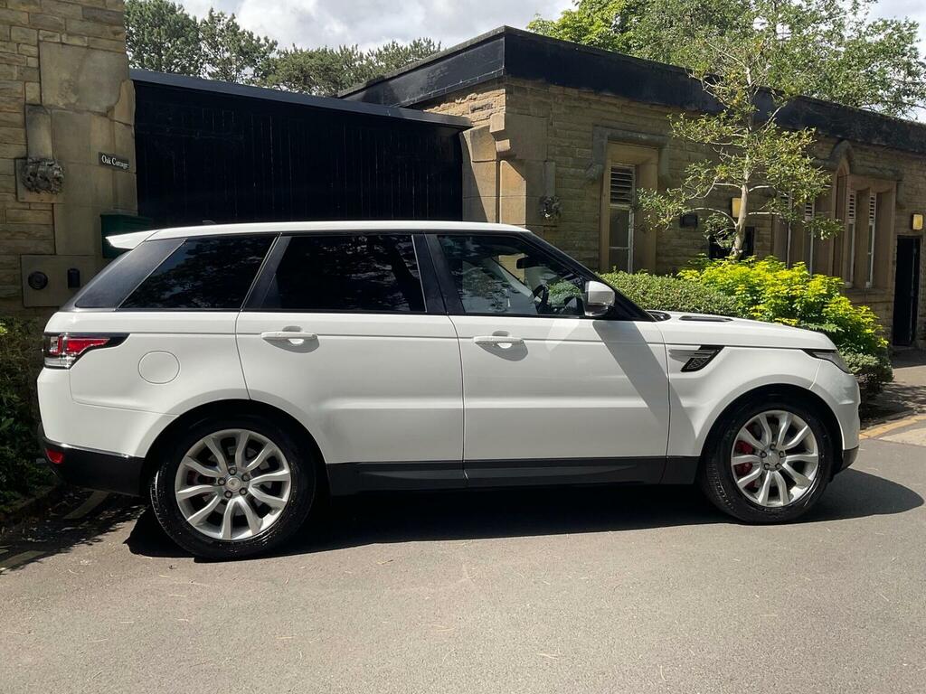 Land Rover Range Rover Sport 3.0 Sd V6 Hse 4Wd Euro 6 Ss White #4