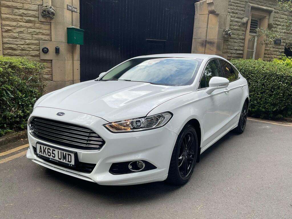 Ford Mondeo 2.0 Tdci Titanium Euro 6 Ss White #4