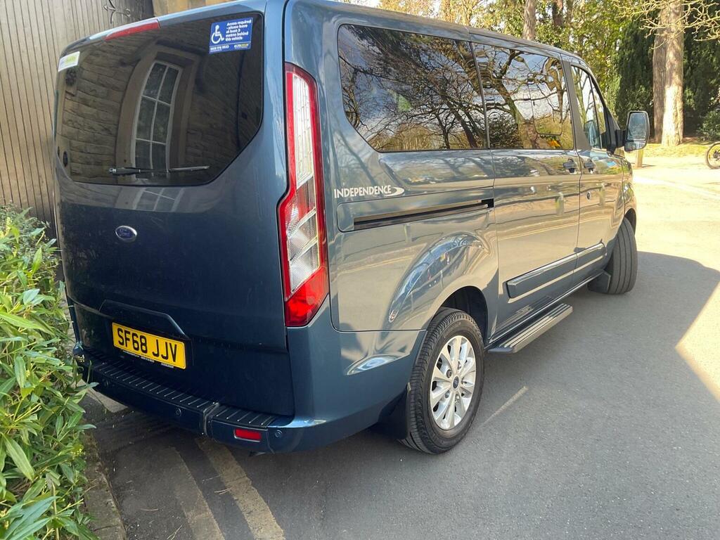Ford Tourneo Custom 2.0 320 Ecoblue Titanium L1 Euro 6 Ss Blue #2