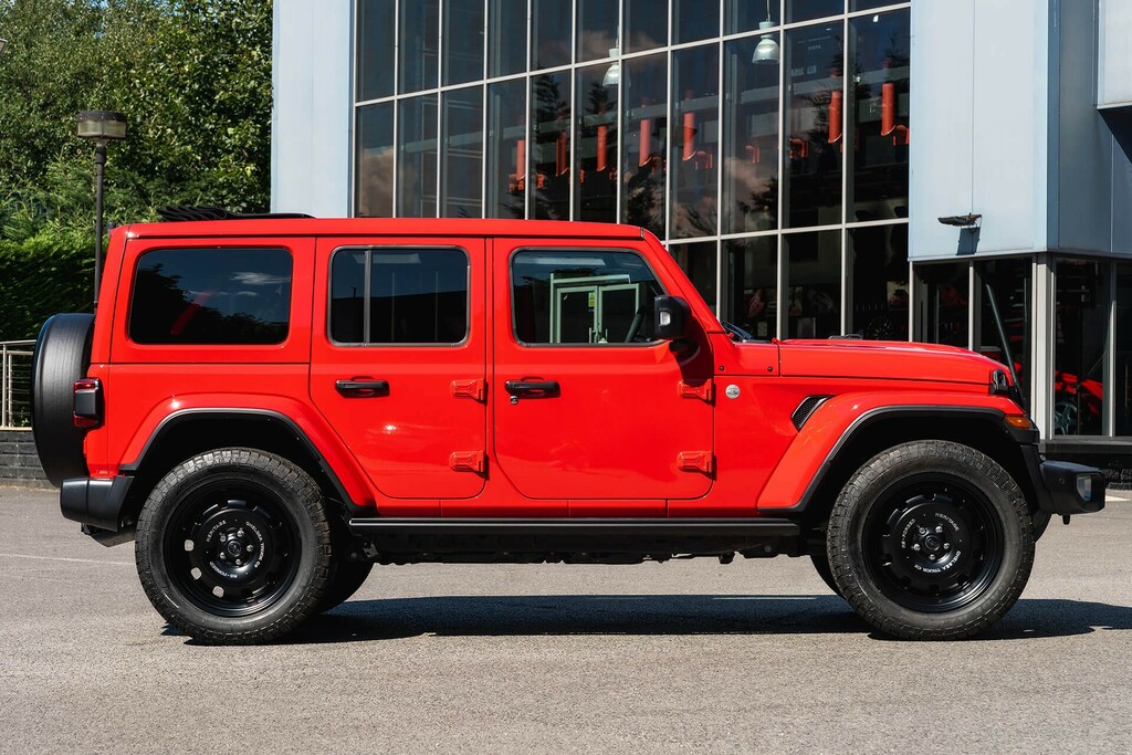 Jeep Wrangler 2.0 Gme Sahara Suv 4Wd Euro 6 Ss Red #5