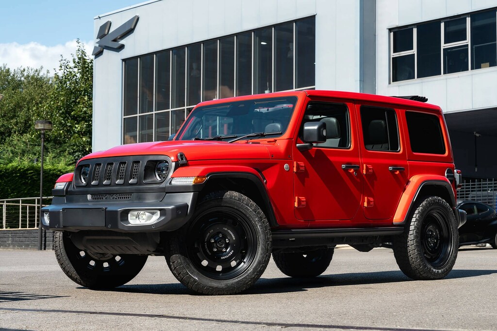 Jeep Wrangler 2.0 Gme Sahara Suv 4Wd Euro 6 Ss Red #3