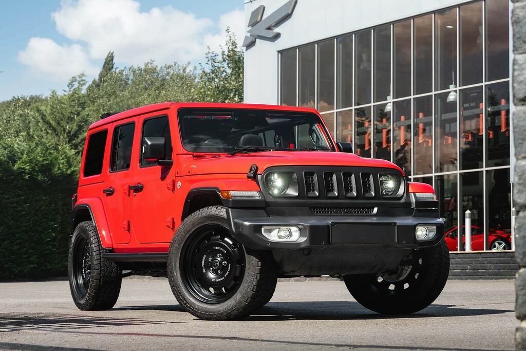 Jeep Wrangler 2.0 Gme Sahara Suv 4Wd Euro 6 Ss Red