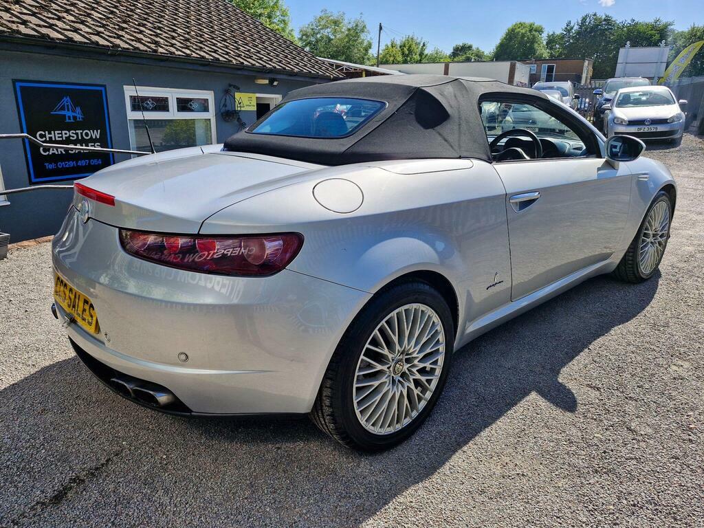 Alfa Romeo Spider Jts 3.0 V6 Q4 Qtronic Convertible Exceptional Black #7