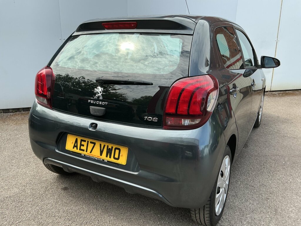 Peugeot 108 1.0 Active Hatchback Euro 6 68 Grey #6