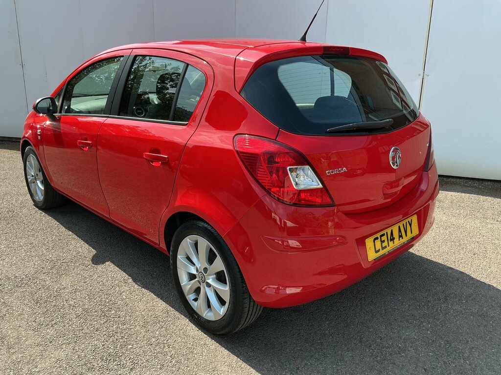 Vauxhall Corsa 1.2 16V Excite Hatchback Euro 5 Red #5