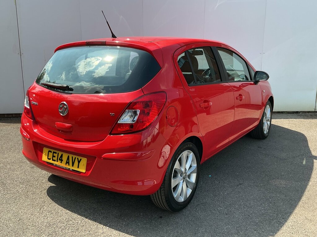 Vauxhall Corsa 1.2 16V Excite Hatchback Euro 5 Red #6