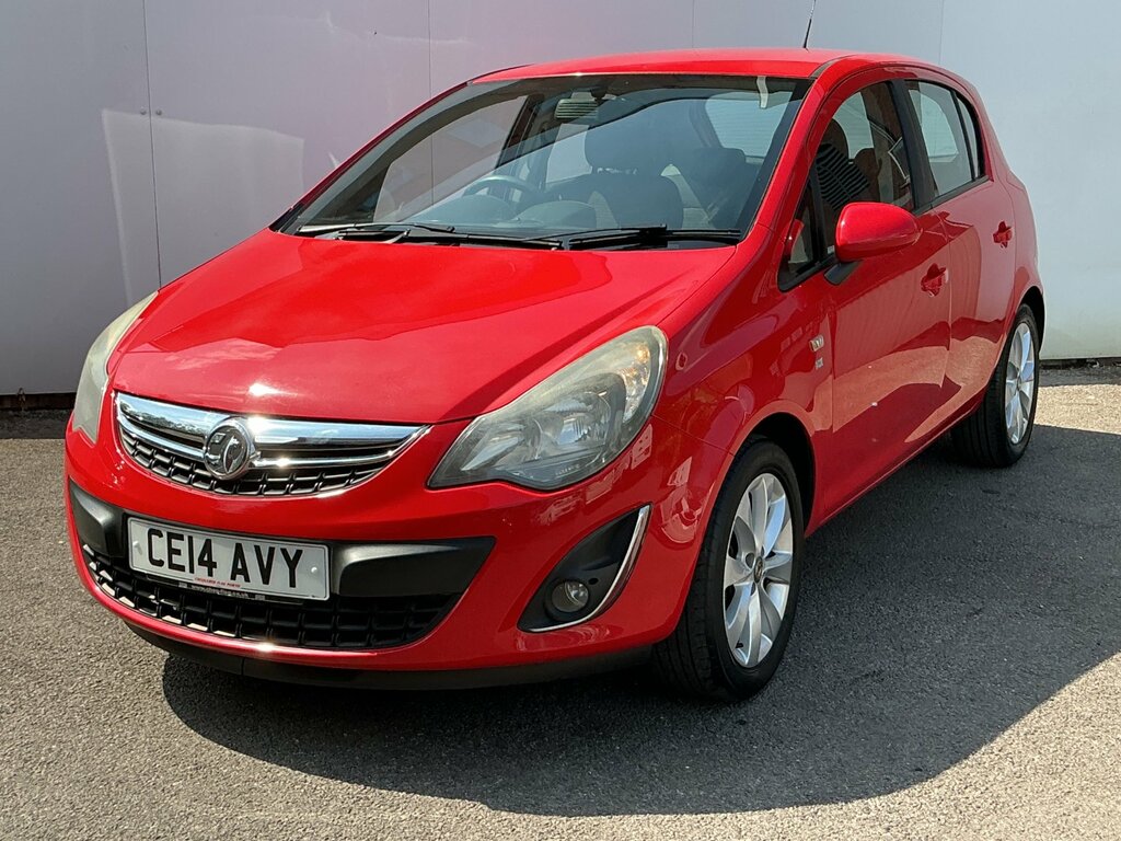 Vauxhall Corsa 1.2 16V Excite Hatchback Euro 5 Red #2