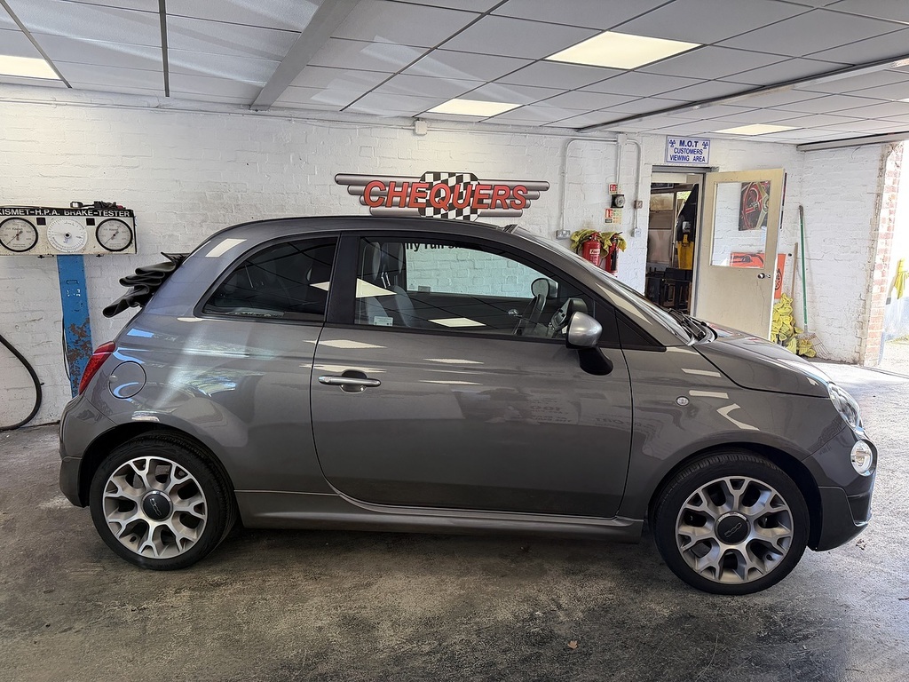 Fiat 500C Rock Star Grey #5