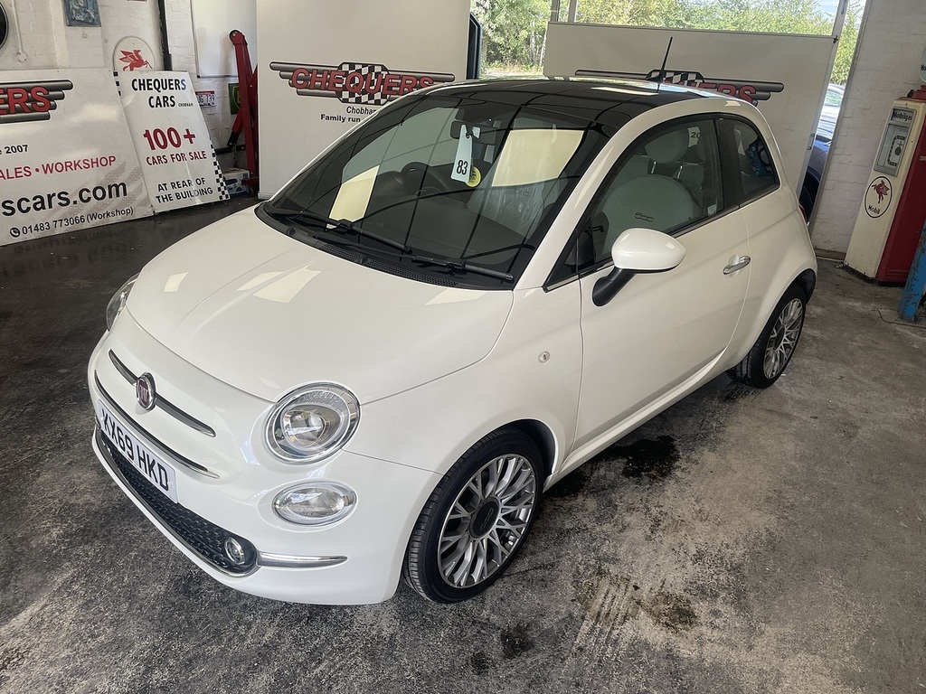 Fiat 500 Twinair Star White #5