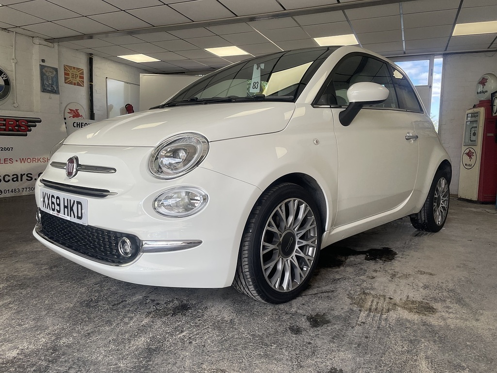 Fiat 500 Twinair Star White #6