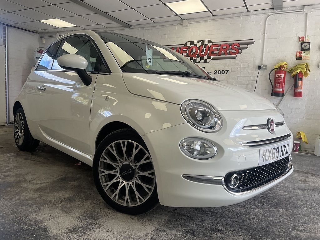 Fiat 500 Twinair Star White