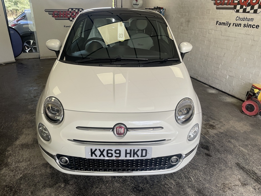 Fiat 500 Twinair Star White #4