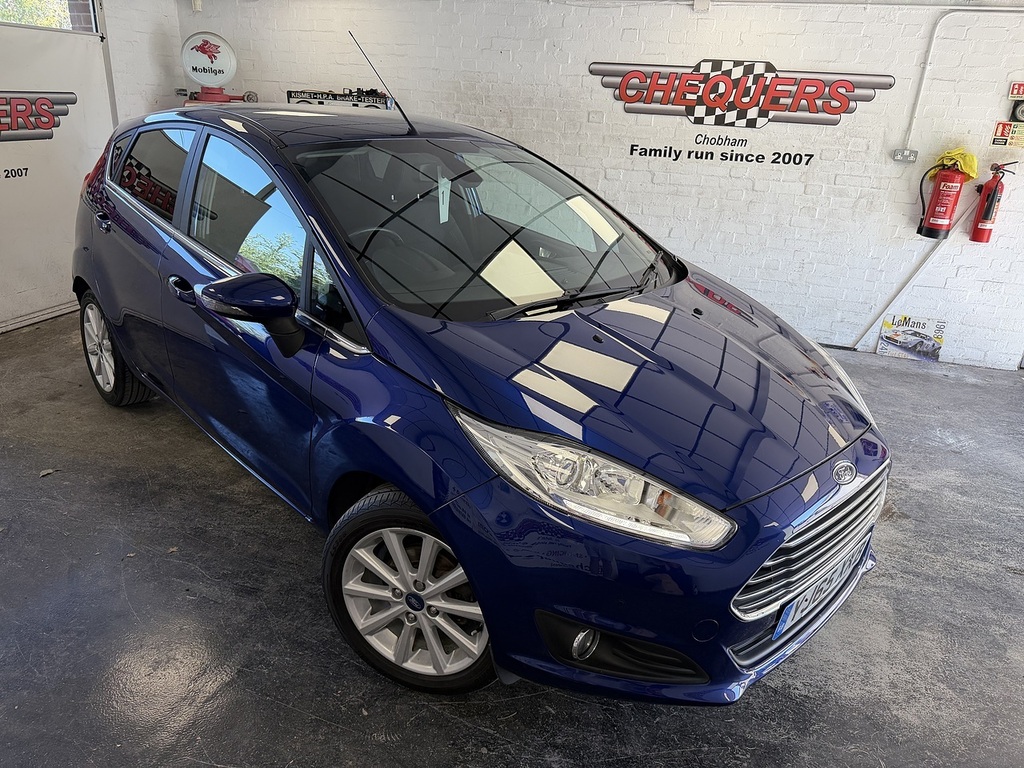 Ford Fiesta Titanium Blue #2