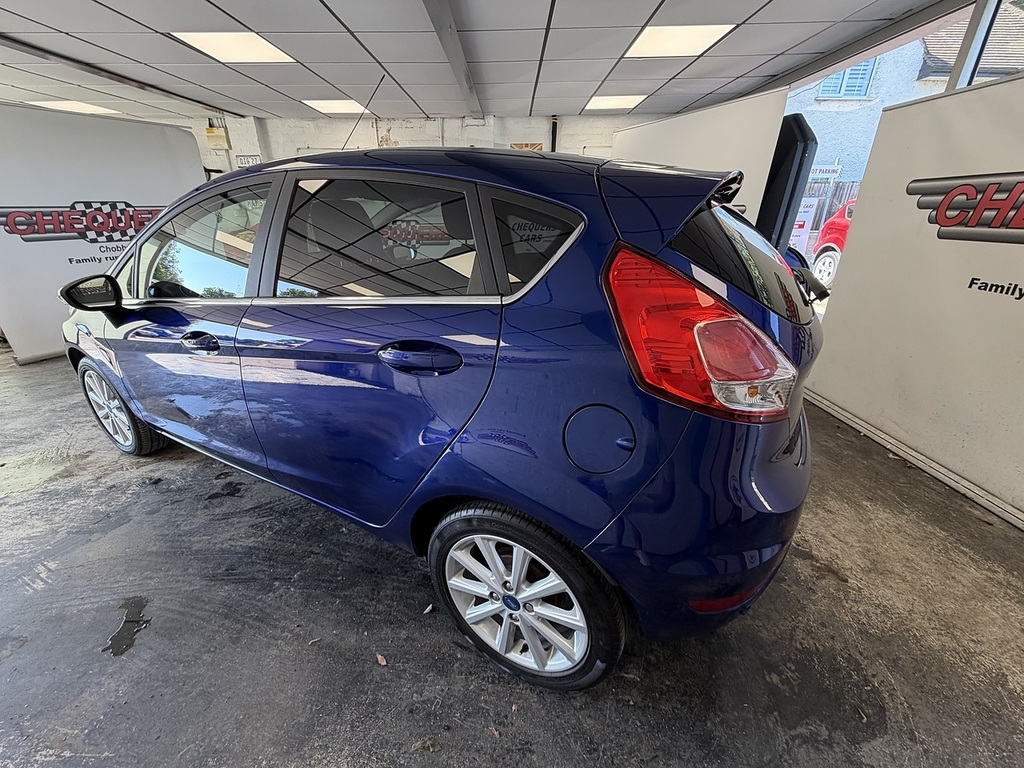 Ford Fiesta Titanium Blue #5