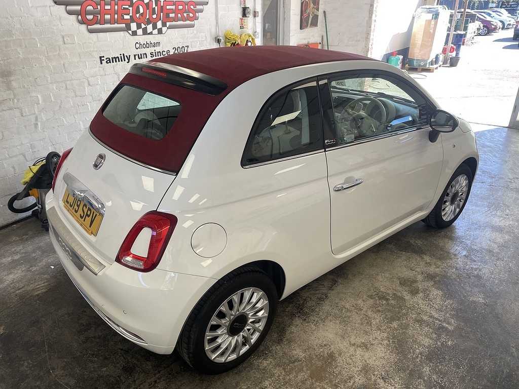 Fiat 500C 1.2 Lounge Convertible Dualogic Euro 6 Pink #8