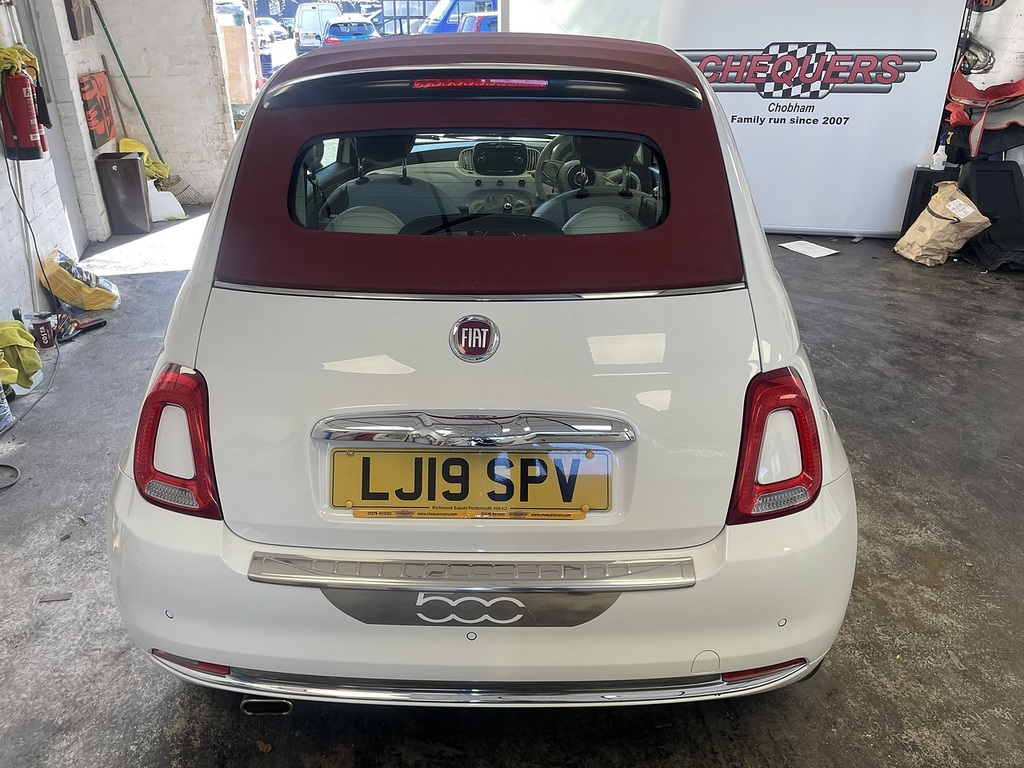 Fiat 500C 1.2 Lounge Convertible Dualogic Euro 6 Pink #10