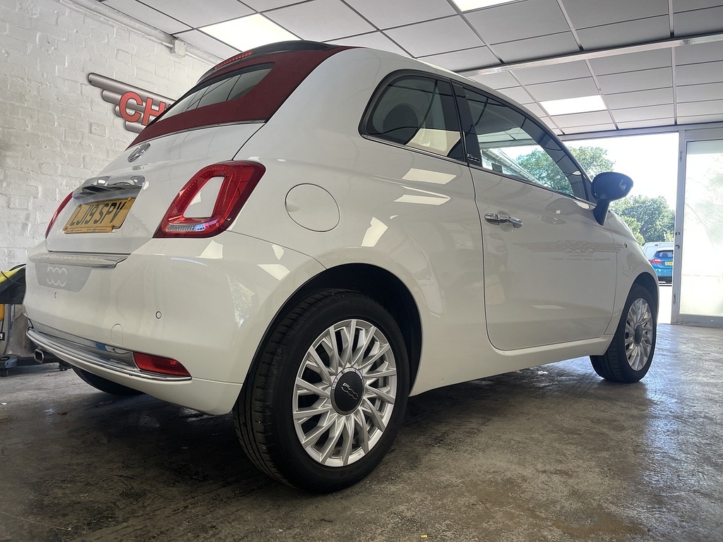 Fiat 500C 1.2 Lounge Convertible Dualogic Euro 6 Pink #9