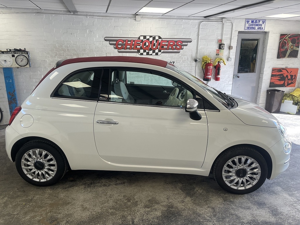 Fiat 500C 1.2 Lounge Convertible Dualogic Euro 6 Pink #7